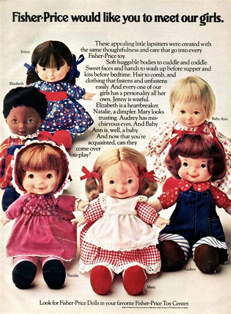 fisher price 70s|fisher price dolls 1970s.